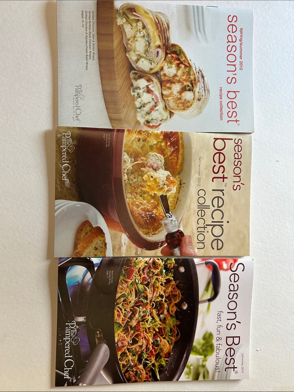 Pampered Chef Cookbooks